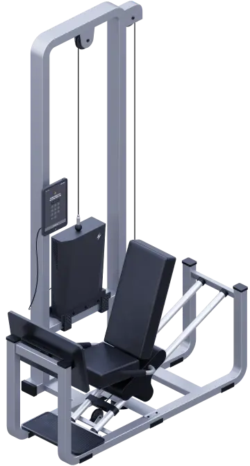 レッグプレス装着イメージ
